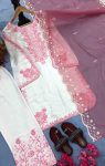 2DESIGNER ROMAN GLASS EMBROIDERY THREAD WORK TOP PALAZZO WITH DUPATTA FESTIVE WEAR WHOLESALE PRICE ETHNIC GARMENT (25)