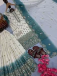 2DESIGNER STAR GEORGTTE EMBROIDERY 5 MM SEQUENCE WORK TOP PALAZZO WITH DUPATTA FESTIVE WEAR WHOLESALE PRICE ETHNIC GARMENT (31)