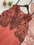 2FANCY MUL COTTON SEQUENCE EMBROIDERY WORK TOP PALAZZO WITH DUPATTA FESTIVE WEAR WHOLESALE PRICE ETHNIC GARMENT (9)