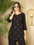 2FANCY RAYON MULTI EMBROIDERY THREAD WITH HAND WORK CO-ORD SET FESTIVE WEAR WHOLESALE PRICE ETHNIC GARMENT (9)