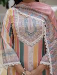 2FANCY RAYON SLUB DIGITAL PRINTED COTTON LACE WORK TOP BOTTOM WITH DUPATTA FESTIVE WEAR WHOLESALE PRICE ETHNIC GARMENT (27)