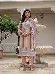 2FANCY RAYON SLUB DIGITAL PRINTED COTTON LACE WORK TOP BOTTOM WITH DUPATTA FESTIVE WEAR WHOLESALE PRICE ETHNIC GARMENT (27)
