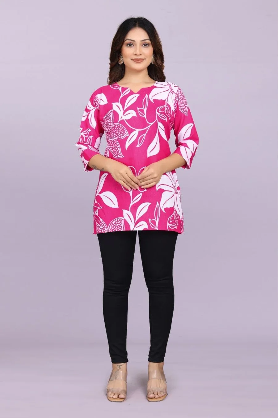 2FANCY SLUB COTTON DIGITAL PRINT WORK ONLY TOP DAILY WEAR WHOLESALE PRICE ETHNIC GARMENT (2)