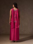 2MODERN CHINON SILK SEQUENCE CODING EMBROIDERY WORK TOP PALAZZO WITH DUPATTA PARTY WEAR WHOLESALE PRICE ETHNIC GARMENT (8)