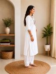 2MODERN COTTON EMBROIDERY WORK TOP PENT SET FESTIVE WEAR WHOLESALE PRICE ETHNIC GARMENT (19)