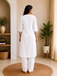 2MODERN COTTON EMBROIDERY WORK TOP PENT SET FESTIVE WEAR WHOLESALE PRICE ETHNIC GARMENT (19)