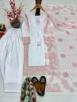 2MODERN NATURAL CREPE SILK EMBROIDERY CODING SEQUENCE WORK WITH FANCY LACE AND LATKAN WORK TOP PATIYALA WITH DUPATTA FESTIVE WEAR WHOLESALE PRICE ETHNIC GARMENT (4)