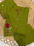 2MOST PICKED COTTON MULTI-THREAD EMBROIDERY WITH LUP WORK TOP BOTTOM WITH DUPATTA FESTIVE WEAR WHOLESALE PRICE ETHNIC GARMENT (20)