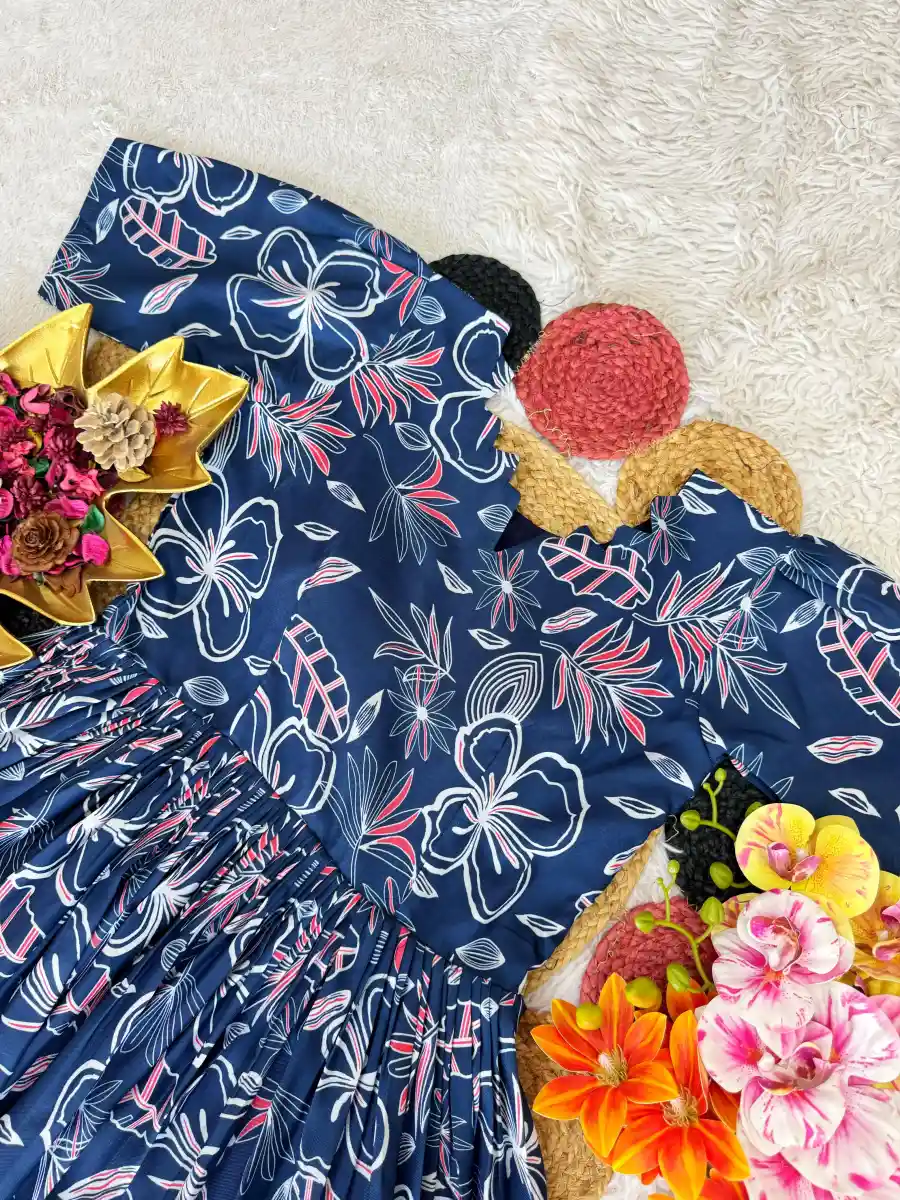 2NEW ARRIVAL COTTON PRINTED WORK ONE PIECE DRESS DAILY WEAR WHOLESALE PRICE ETHNIC GARMENT (14)