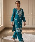 2NEW ARRIVAL RAYON EMBROIDERY WORK TOPPENT SET DAILY WEAR WHOLESALE PRICE ETHNIC GARMENT (3)