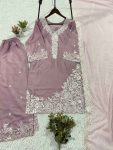 2RICH LOOK FRENCH CREPE SEQUENCE EMBROIDERY WORK TOP PALAZZO WITH DUPATTA FESTIVE WEAR WHOLESALE PRICE ETHNIC GARMENT (8)