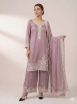2RICH LOOK FRENCH CREPE SEQUENCE EMBROIDERY WORK TOP PALAZZO WITH DUPATTA FESTIVE WEAR WHOLESALE PRICE ETHNIC GARMENT (8)