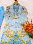 2RICH LOOK VISCOSE RAYON PRINTED WORK CO-ORD SET DAILY WEAR WHOLESALE PRICE ETHNIC GARMENT (18)