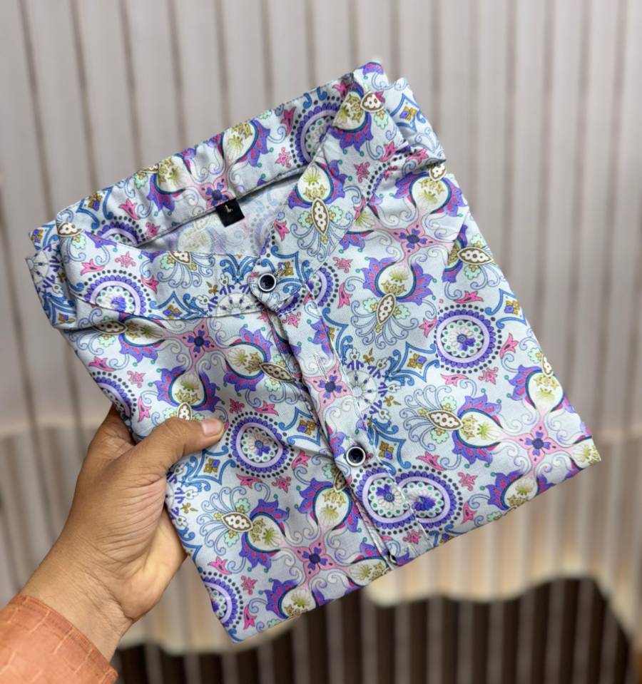 2TRADITONAL RUBI COTTON DIGITAL PRINT WORK SHIRT WITH DHOTI FESTIVE WEAR WHOLESALE PRICE ETHNIC GARMENT (11)