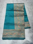 2TRENDING BANARASI LICHI SILK JACQUARD WORK SAREE WITH UNSTITCHED BLOUSE FESTIVE WEAR WHOLESALE PRICE ETHNIC GARMENT (5)