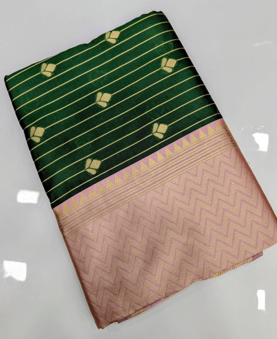 2TRENDING BANARASI LICHI SILK JACQUARD WORK SAREE WITH UNSTITCHED BLOUSE FESTIVE WEAR WHOLESALE PRICE ETHNIC GARMENT (36)