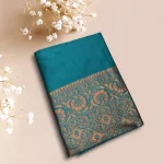 2TRENDING BANARASI LICHI SILK JACQUARD WORK SAREE WITH UNSTITCHED BLOUSE FESTIVE WEAR WHOLESALE PRICE ETHNIC GARMENT (5)