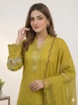 3FANCY MUL CHANDERI SEQUENCE EMBROIDERY WITH CUT WORK TOP PALAZZO WITH DUPATTA FESTIVE WEAR WHOLESALE PRICE ETHNIC GARMENT (22)