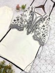 3FANCY MUL COTTON SEQUENCE EMBROIDERY WORK TOP PALAZZO WITH DUPATTA FESTIVE WEAR WHOLESALE PRICE ETHNIC GARMENT (6)
