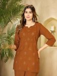 3FANCY RAYON MULTI EMBROIDERY THREAD WITH HAND WORK CO-ORD SET FESTIVE WEAR WHOLESALE PRICE ETHNIC GARMENT (35)