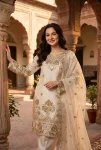 3MODERN GMY SILK EMBROIDERY SEQUENCE WORK TOP BOTTOM WITH DUPATTA FESTIVE WEAR WHOLESALE PRICE ETHNIC GARMENT (2)