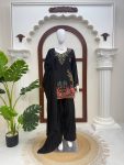 3MODERN RAYON HEAVY THREAD WORK TOP PATIYALA WITH DUPATTA WEDDING WEAR WHOLESALE PRICE ETHNIC GARMENT (17)