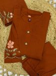3MOST PICKED COTTON MULTI-THREAD EMBROIDERY WITH LUP WORK TOP BOTTOM WITH DUPATTA FESTIVE WEAR WHOLESALE PRICE ETHNIC GARMENT (2)