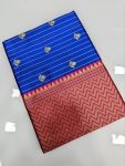 3TRENDING BANARASI LICHI SILK JACQUARD WORK SAREE WITH UNSTITCHED BLOUSE FESTIVE WEAR WHOLESALE PRICE ETHNIC GARMENT (21)