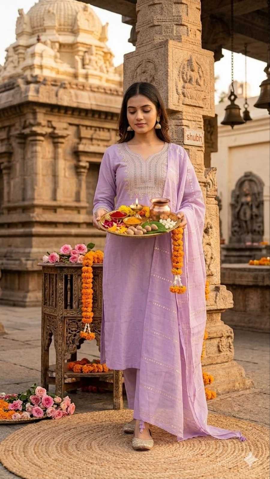 3TRENDING SLUB COTTON EMBROIDERY WORK TOP BOTTOM WITH DUPATTA FESTIVE WEAR WHOLESALE PRICE ETHNIC GARMENT (3)