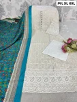 4FANCY COTTON CHIKANKARI WORK TOP BOTTOM WITH DUPATTA FESTIVE WEAR WHOLESALE PRICE ETHNIC GARMENT (14)