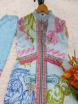 4RICH LOOK VISCOSE RAYON PRINTED WORK CO-ORD SET DAILY WEAR WHOLESALE PRICE ETHNIC GARMENT (13)
