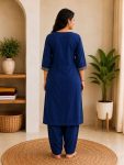 5MODERN COTTON EMBROIDERY WORK TOP PENT SET FESTIVE WEAR WHOLESALE PRICE ETHNIC GARMENT (19)