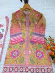 5RICH LOOK VISCOSE RAYON PRINTED WORK CO-ORD SET DAILY WEAR WHOLESALE PRICE ETHNIC GARMENT (21)