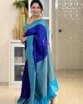 5TRENDING BANARASI LICHI SILK JACQUARD WORK SAREE WITH UNSTITCHED BLOUSE FESTIVE WEAR WHOLESALE PRICE ETHNIC GARMENT (11)