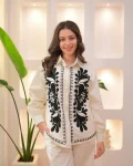 6TRENDING RAYON SLUB EMBROIDERY WORK CO-ORD SET OFFICE WEAR WHOLESALE PRICE ETHNIC GARMENT (9)