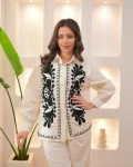 6TRENDING RAYON SLUB EMBROIDERY WORK CO-ORD SET OFFICE WEAR WHOLESALE PRICE ETHNIC GARMENT (9)