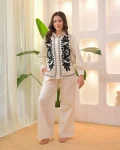 6TRENDING RAYON SLUB EMBROIDERY WORK CO-ORD SET OFFICE WEAR WHOLESALE PRICE ETHNIC GARMENT (9)
