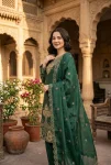 7MODERN GMY SILK EMBROIDERY SEQUENCE WORK TOP BOTTOM WITH DUPATTA FESTIVE WEAR WHOLESALE PRICE ETHNIC GARMENT (60)