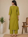 8MODERN COTTON EMBROIDERY WORK TOP PENT SET FESTIVE WEAR WHOLESALE PRICE ETHNIC GARMENT (38)