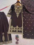DESIGNER CREPE SILK EMBROIDERY SEQUENCE WORK TOP PALAZZO WITH DUPATTA FESTIVE WEAR WHOLESALE PRICE ETHNIC GARMENT (2)