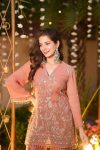 DESIGNER CRUNCHY SILK EMBROIDERY BEADS AND MATKA LACE WORK CO-ORD SET FESTIVE WEAR WHOLESALE PRICE ETHNIC GARMENT (4)