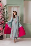 DESIGNER FRENCH CREPE EMBROIDERY SEQUENCE WORK TOP BOTTOM WITH DUPATTA FESTIVE WEAR WHOLESALE PRICE ETHNIC GARMENT (2)