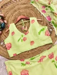 DESIGNER GEORGETTE DIGITAL PRINT WORK LEHENGA SAREE WITH STITCHED BLOUSE PARTY WEAR WHOLESALE PRICE ETHNIC GARMENT (1)