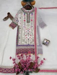 DESIGNER GEORGETTE EMBROIDERY WORK & REAL MIRROR WORK TOP PALAZZO WITH DUPATTA FESTIVE WEAR WHOLESALE PRICE ETHNIC GARMENT (2)