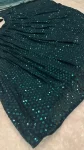 DESIGNER GEORGETTE SEQUENCE WORK LEHENGA CHOLI WITH DUPATTA RECEPTION WEAR WHOLESALE PRICE ETHNIC GARMENT (2)