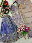 DESIGNER GMY SILK EMBROIDERY 5 MM SEQUENCE WORK TOP PALAZZO WITH DUPATTA FESTIVE WEAR WHOLESALE PRICE ETHNIC GARMENT (9)