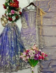 DESIGNER GMY SILK EMBROIDERY 5 MM SEQUENCE WORK TOP PALAZZO WITH DUPATTA FESTIVE WEAR WHOLESALE PRICE ETHNIC GARMENT (9)