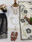 DESIGNER GMY SILK EMBROIDERY SEQUENCE WORK TOP PALAZZO WITH DUPATTA FESTIVE WEAR WHOLESALE PRICE ETHNIC GARMENT (7)