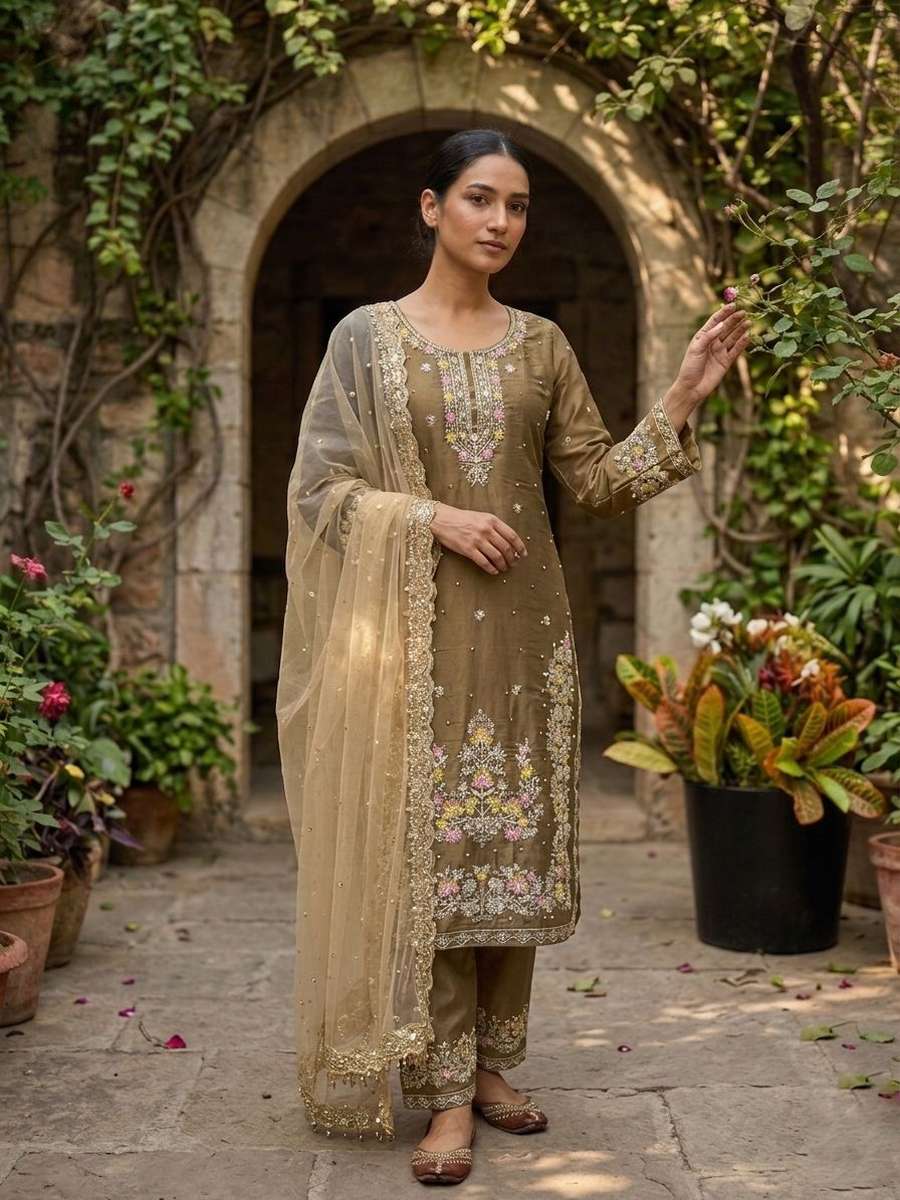 DESIGNER GMY SILK EMBROIDERY SEQUENCE WORK TOP PALAZZO WITH DUPATTA WEDDING WEAR WHOLESALE PRICE ETHNIC GARMENT (11)