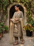 DESIGNER GMY SILK EMBROIDERY SEQUENCE WORK TOP PALAZZO WITH DUPATTA WEDDING WEAR WHOLESALE PRICE ETHNIC GARMENT (10)